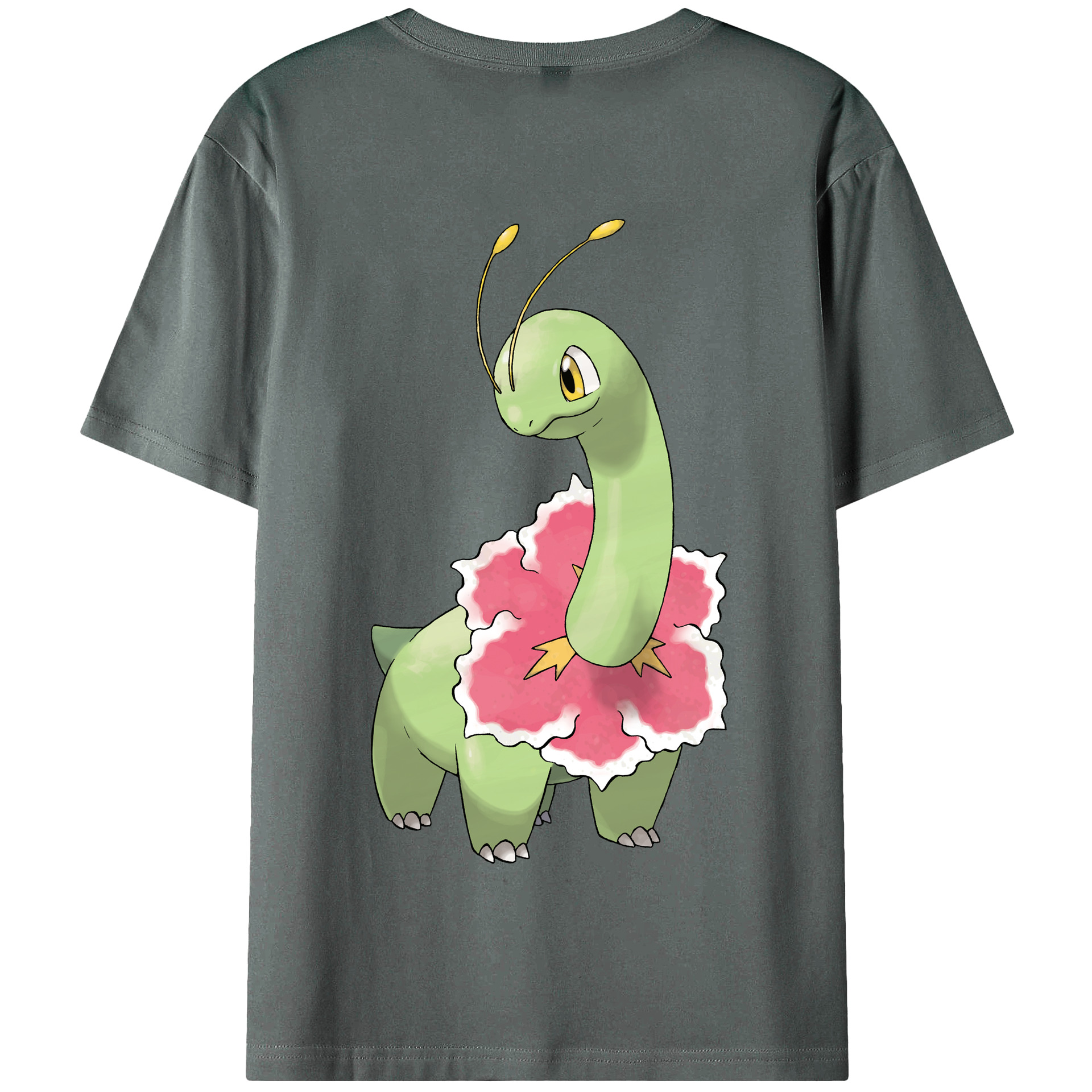 （画像用） ポケットモンスター Pokémon 綿100％半袖Tシャツ（背面プリント）
